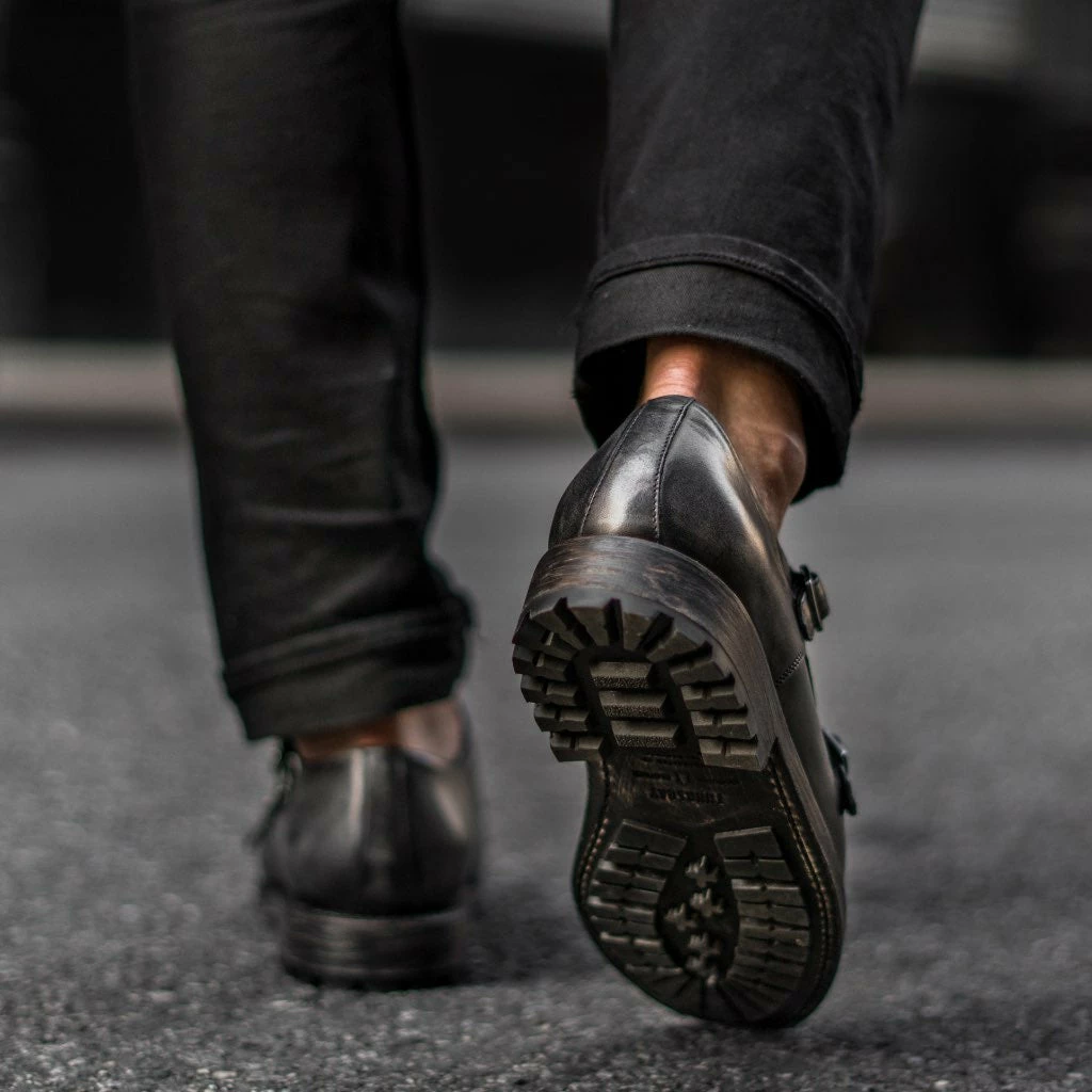 Thursday Boots - Men's Shoes Saint | Distressed Grey 8 Thursday Boots - Men's Shoes Saint | Distressed Grey