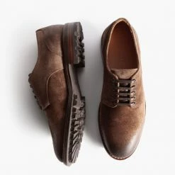 Thursday Boots - Men's Shoes Statesman - Lug Sole | Camel Dress Shoes