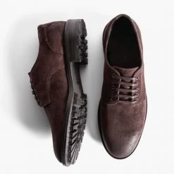 Thursday Boots - Men's Shoes Statesman - Lug Sole | Charcoal Dress Shoes 11 Thursday Boots - Men's Shoes Statesman - Lug Sole | Charcoal Dress Shoes