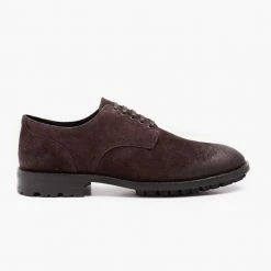 Thursday Boots - Men's Shoes Statesman - Lug Sole | Charcoal Dress Shoes