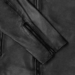 Thursday - Men's Jackets Motorcycle Jacket | Distressed Black