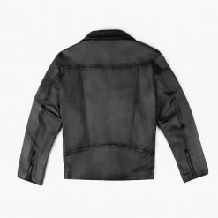 Thursday - Men's Jackets Motorcycle Jacket | Distressed Black