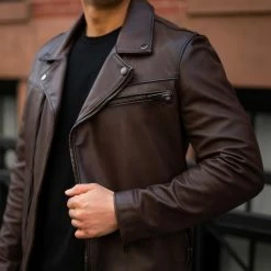 Thursday - Men's Jackets Motorcycle Jacket | Old English
