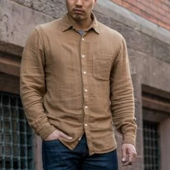 Thursday Threads - Kato Shirts & Pants Ripper Shirt | Camel 9 Thursday Threads - Kato Shirts & Pants Ripper Shirt | Camel