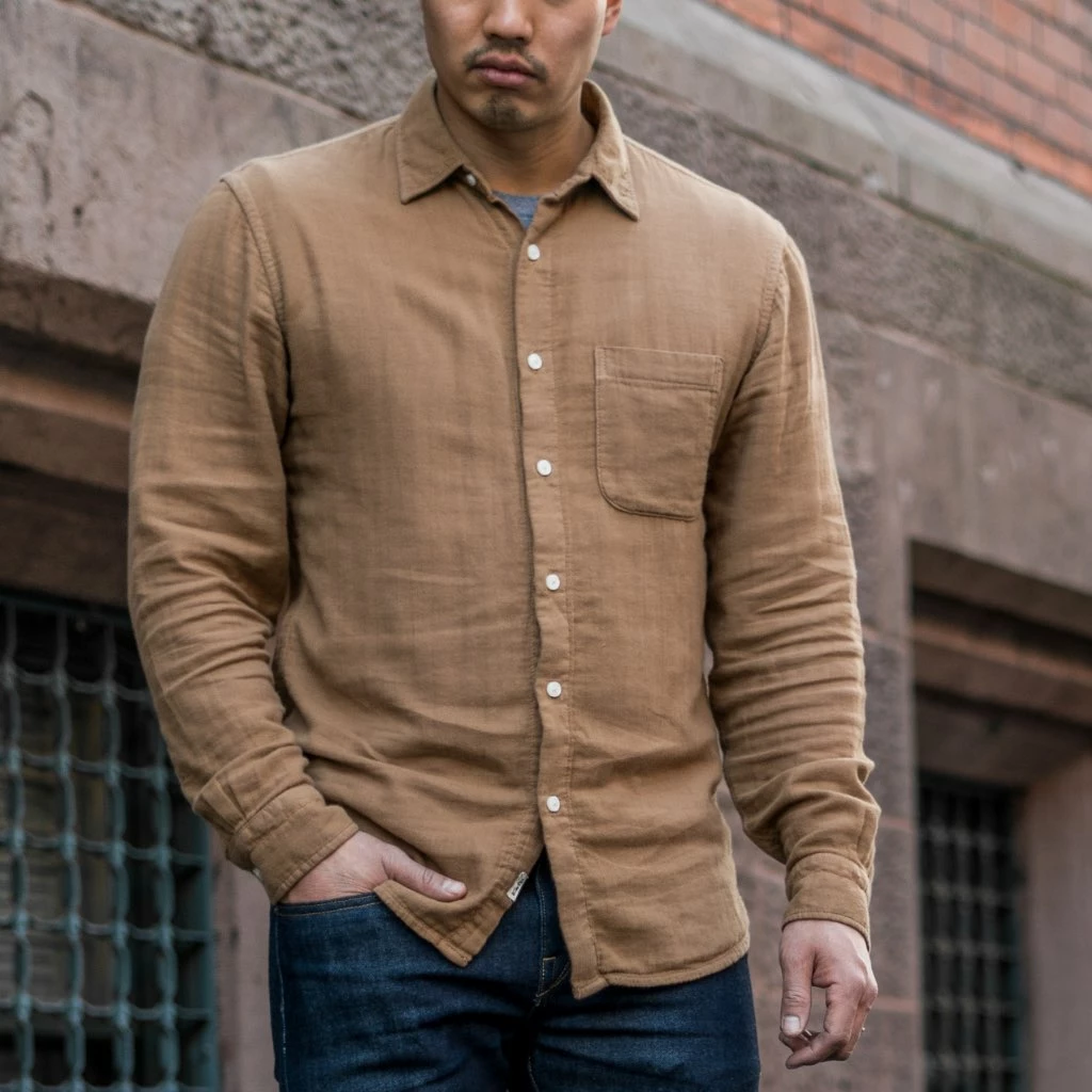 Thursday Threads - Kato Shirts & Pants Ripper Shirt | Camel 5 Thursday Threads - Kato Shirts & Pants Ripper Shirt | Camel