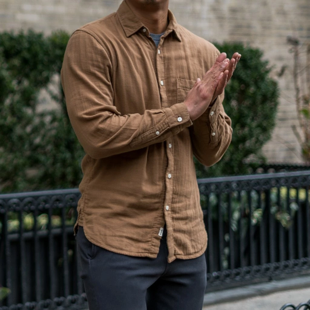 Thursday Threads - Kato Shirts & Pants Ripper Shirt | Camel 6 Thursday Threads - Kato Shirts & Pants Ripper Shirt | Camel