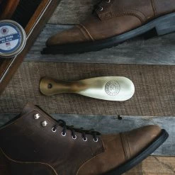 Thursday Boots - Accessories Shoe Care & Laces Cobbler's Choice Metal Shoe Horn | Brushed Brass