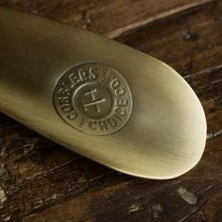 Thursday Boots - Accessories Shoe Care & Laces Cobbler's Choice Metal Shoe Horn | Brushed Brass