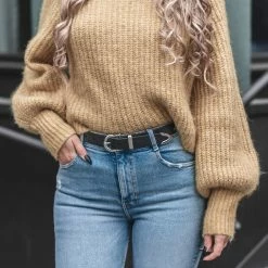 Thursday Boots - Accessories Women's Western Leather Belt | Black