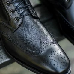 Thursday Boots - Men's Wingtip | Black
