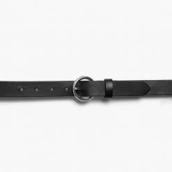 Thursday Boots - Accessories Women's Circle Leather Belt | Black