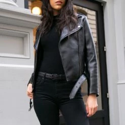 Thursday Boots - Accessories Women's Classic Leather Belt | Black Matte 12 Thursday Boots - Accessories Women's Classic Leather Belt | Black Matte