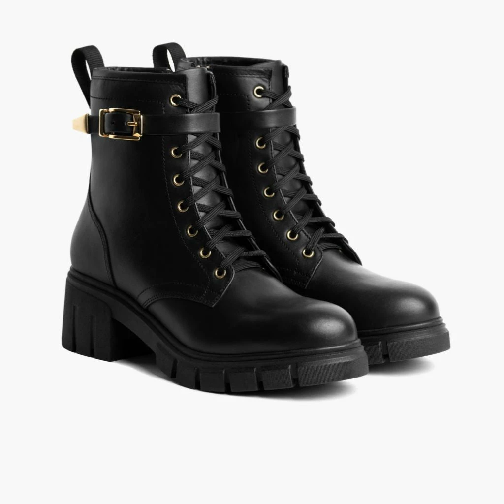 Thursday Boots - Women's Coda | Black & Gold 3 Thursday Boots - Women's Coda | Black & Gold