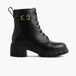 Thursday Boots - Women's Coda | Black & Gold 12 Thursday Boots - Women's Coda | Black & Gold