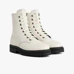 Thursday Boots - Women's Combat | Ecru