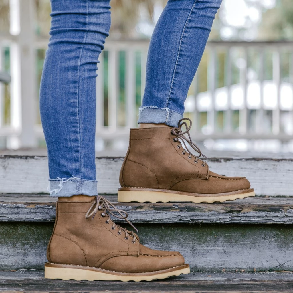 Thursday Boots - Women's Diplomat | Pebble 7 Thursday Boots - Women's Diplomat | Pebble