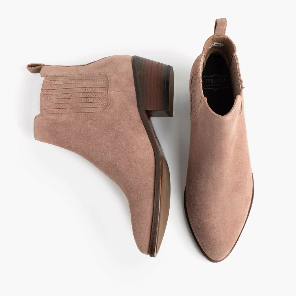Thursday Boots - Women's Dreamer Bootie | Rose Brown 5 Thursday Boots - Women's Dreamer Bootie | Rose Brown