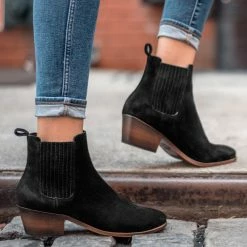Thursday Boots - Women's Dreamer Bootie | Black Suede 14 Thursday Boots - Women's Dreamer Bootie | Black Suede