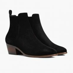 Thursday Boots - Women's Dreamer Bootie | Black Suede
