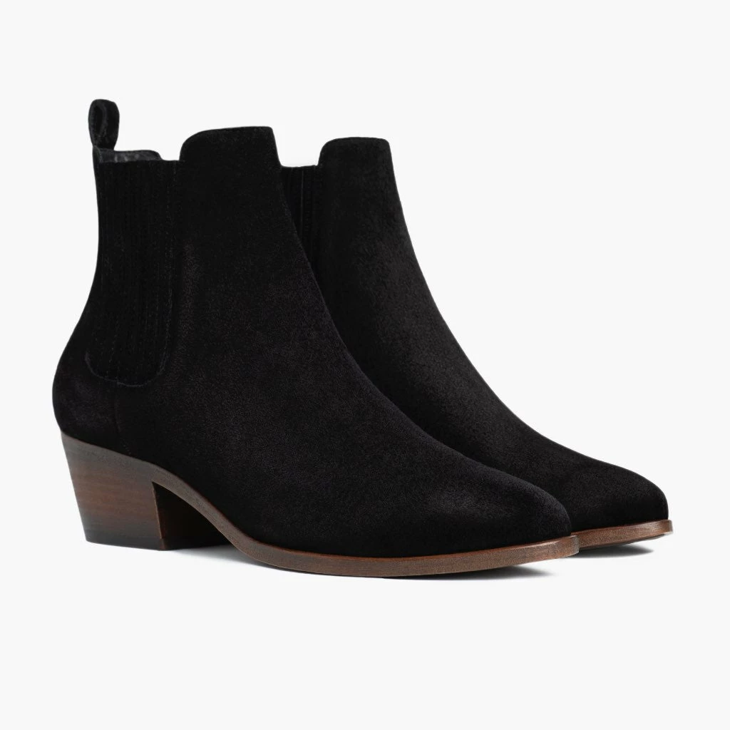 Thursday Boots - Women's Dreamer Bootie | Black Suede 4 Thursday Boots - Women's Dreamer Bootie | Black Suede