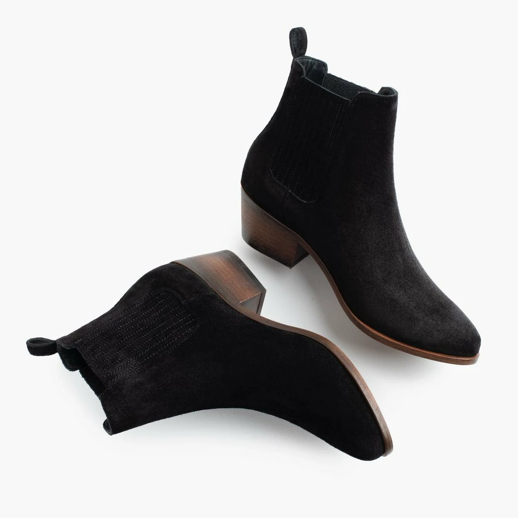 Thursday Boots - Women's Dreamer Bootie | Black Suede 5 Thursday Boots - Women's Dreamer Bootie | Black Suede