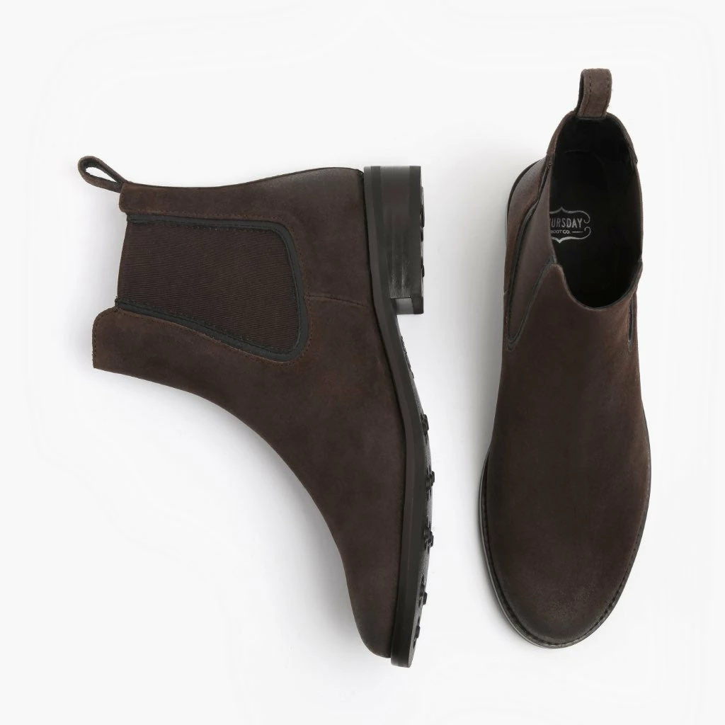 Thursday Boots - Women's Duchess | Dark Brown Suede 5 Thursday Boots - Women's Duchess | Dark Brown Suede