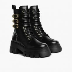 Thursday Boots - Women's Dynasty | Black & Gold