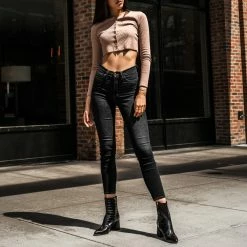 Thursday Boots - Women's Heartbreaker | Black Croco