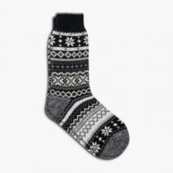 Thursday Boots - Accessories Socks Women's Sodello Norwegian Sock | Black
