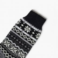 Thursday Boots - Accessories Socks Women's Sodello Norwegian Sock | Black