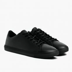 Thursday Boots - Women's Sneakers Women's Premier Low Top | Black Vachetta