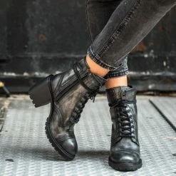 Thursday Boots - Women's Rebel | Distressed Grey