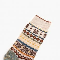 Thursday Boots - Accessories Women's Sodello Norwegian Sock | Cream