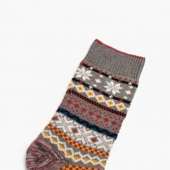 Thursday Boots - Accessories Socks Women's Sodello Norwegian Sock | Heather Grey