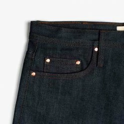 Thursday Threads - Unbranded Selvedge Tapered Jeans | Indigo (Tapered)