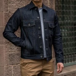 Thursday Threads - Unbranded Shirts & Pants Selvedge Denim Jacket | Indigo 13 Thursday Threads - Unbranded Shirts & Pants Selvedge Denim Jacket | Indigo