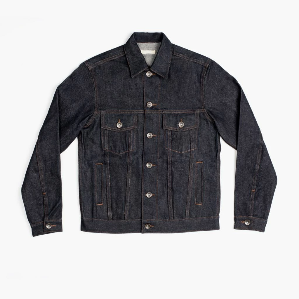 Thursday Threads - Unbranded Shirts & Pants Selvedge Denim Jacket | Indigo 3 Thursday Threads - Unbranded Shirts & Pants Selvedge Denim Jacket | Indigo
