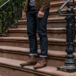 Thursday Threads - Unbranded Shirts & Pants Selvedge Slim Tapered Jeans | Indigo (Slim Tapered)