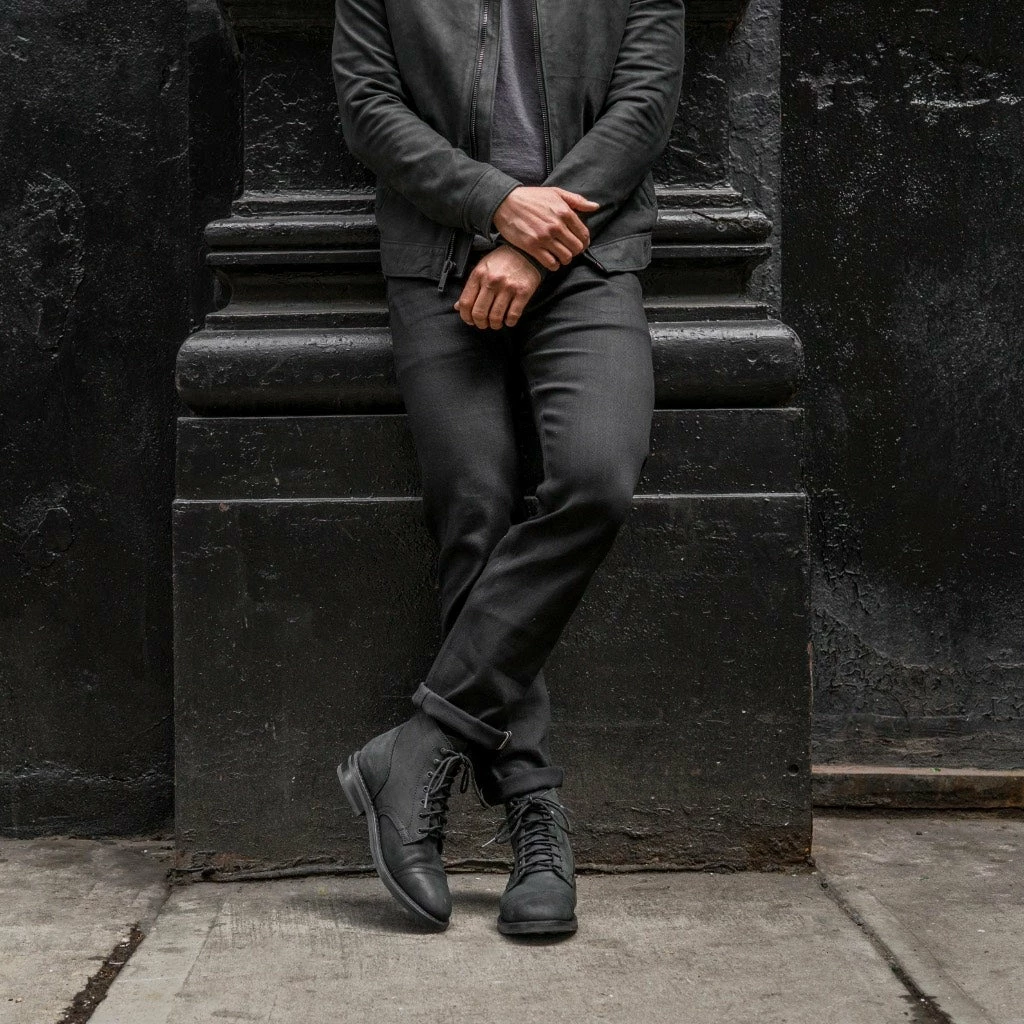 Thursday Threads - Unbranded Stretch Selvedge Tapered Jeans | Black Shirts & Pants 10 Thursday Threads - Unbranded Stretch Selvedge Tapered Jeans | Black Shirts & Pants