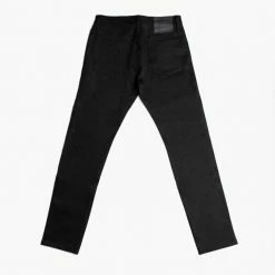 Thursday Threads - Unbranded Stretch Selvedge Tapered Jeans | Black Shirts & Pants