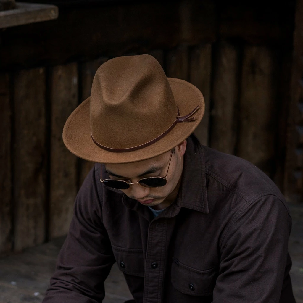 Thursday Threads - Yellow108 Luke Fedora | Caramel 7 Thursday Threads - Yellow108 Luke Fedora | Caramel