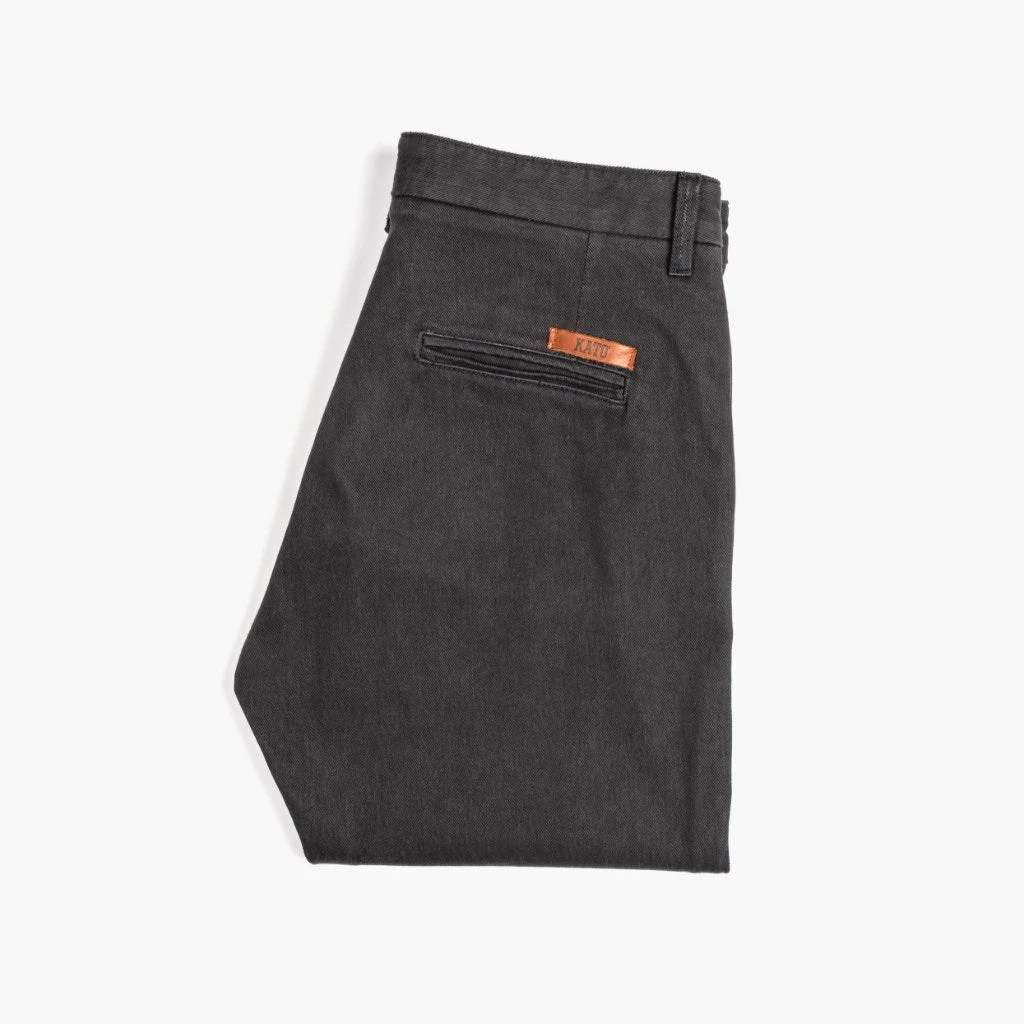 Thursday Threads - Kato Axe Slim Fit Chinos | Charcoal 6 Thursday Threads - Kato Axe Slim Fit Chinos | Charcoal