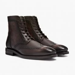 Thursday Boots - Men's Wingtip | Dark Oak