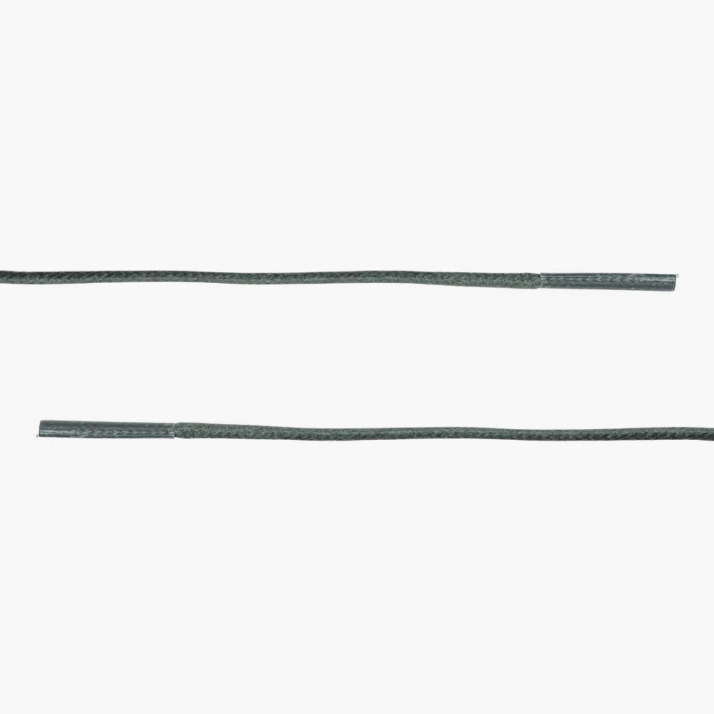 Thursday Boots - Accessories Round Waxed Cotton Laces | Green 4 Thursday Boots - Accessories Round Waxed Cotton Laces | Green