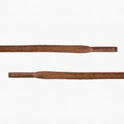 Thursday Boots - Accessories Flat Waxed Cotton Laces | Light Brown