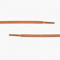 Thursday Boots - Accessories Shoe Care & Laces Flat Waxed Cotton Laces | Rust