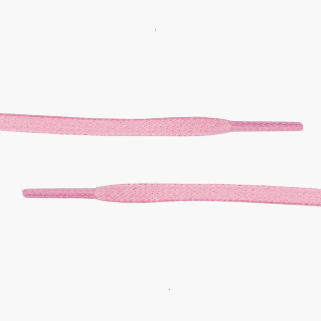 Thursday Boots - Accessories Flat Waxed Cotton Laces | Pink 4 Thursday Boots - Accessories Flat Waxed Cotton Laces | Pink