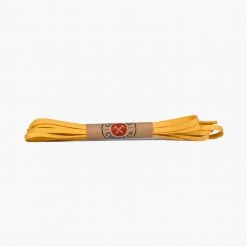 Thursday Boots - Accessories Shoe Care & Laces Flat Waxed Cotton Laces | Yellow