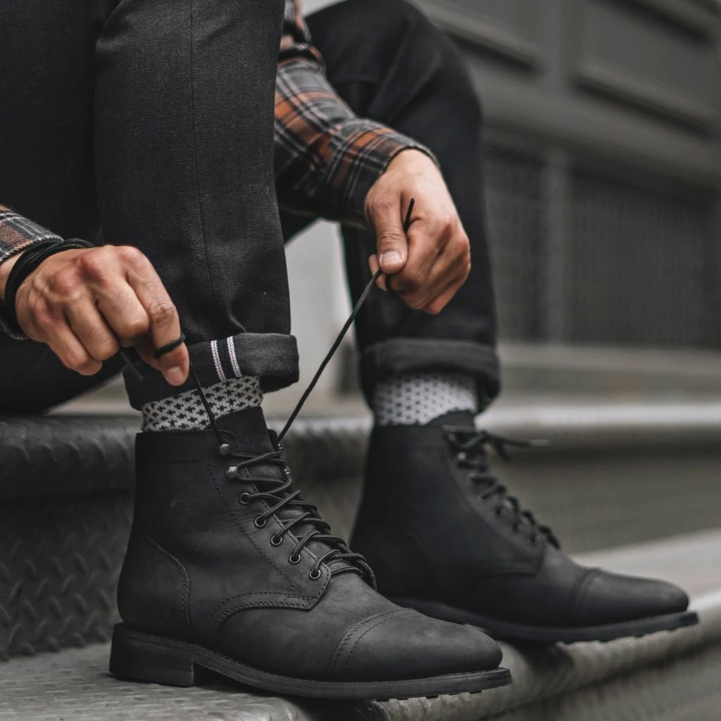 Thursday Boots - Men's Captain | Black Matte 7 Thursday Boots - Men's Captain | Black Matte