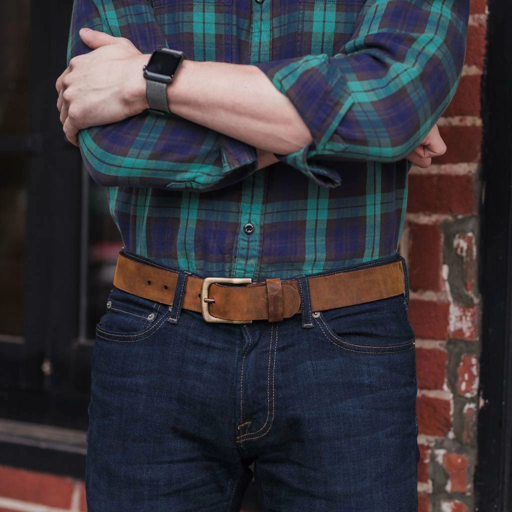 Thursday Boots - Accessories Men's Heritage Leather Belt | Burnt Copper 5 Thursday Boots - Accessories Men's Heritage Leather Belt | Burnt Copper